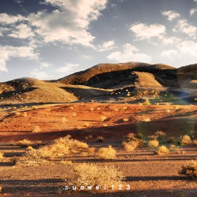 ————甘肃，戈壁风光————