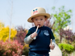 帅儿子  世园会