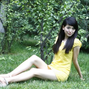 兴庆宫作业2----黄衣姑娘