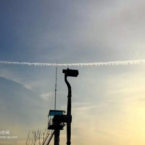 世园会遗址公园上空的云