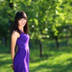 西安浐灞世园人像