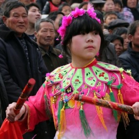 正月十五陕西“非遗”--- 阿寿村的“花苫鼓”在舞起来