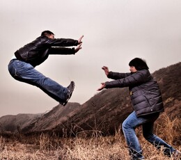 雁鸣湖---单灯HDR人像