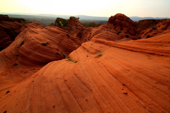 大自然的鬼斧神工—靖边丹霞地貌（二）