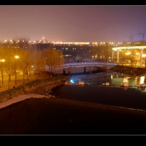 大美 正月十五南湖夜色