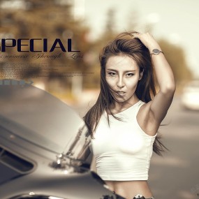 哈雷摩托女郎活动照片