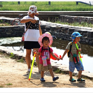 《随拍》渭柳湿地，亲水乐园