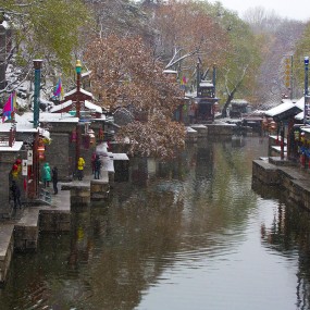 雪后颐和园