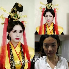 丝诺化妆摄影学院西安校区作品欣赏