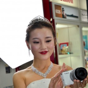 金牌店EOS影像派对-靓丽模特