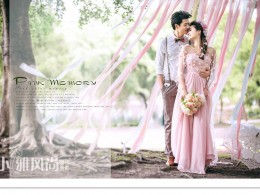 西安小雅风尚婚纱摄影“粉色记忆”