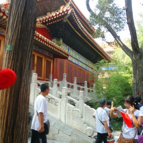 独自旅行，北京。