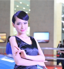 2013上海车展车模3