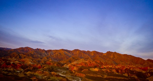 绝色诱惑！丹霞地貌！