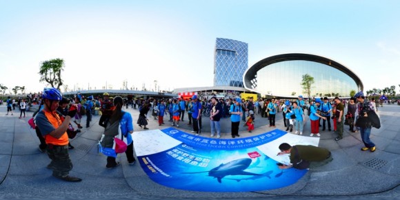 深圳百公里现场全景照片