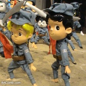 中央美院毕业设计：中日动漫梦之对决~~~