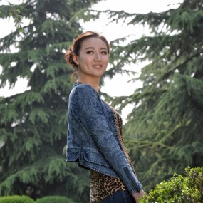 4月8日，高新新纪元，樱花美女