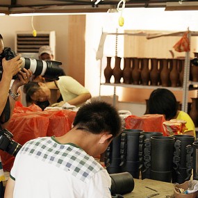 华县的黑陶艺术